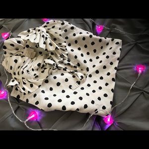 Kate Spade Sleeveless Polka Dot Blouse